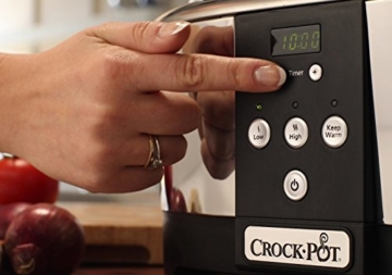 Crock-Pot Schongarer mit digitalem Countdown-Timer